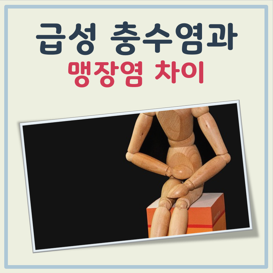 급성 충수염과 맹장염차이 대표 이미지