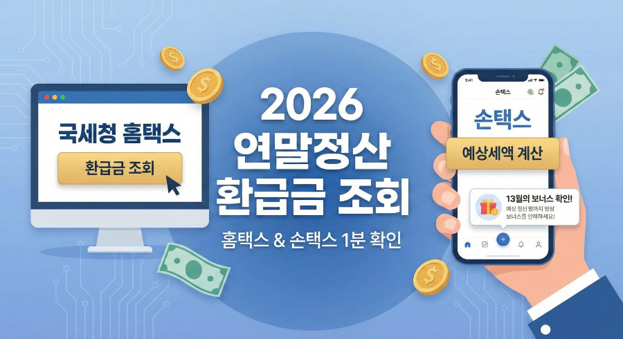 연말정산 환급금 조회 방법