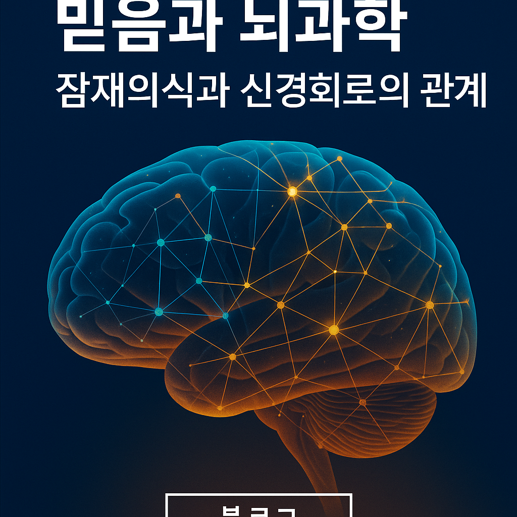 믿음과 뇌과학 – 잠재의식과 신경회로의 관계를 다룬 블로그 썸네일 이미지