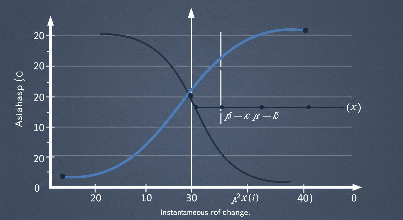 미적분 첫걸음: 도함수 정의부터 핵심 특징까지