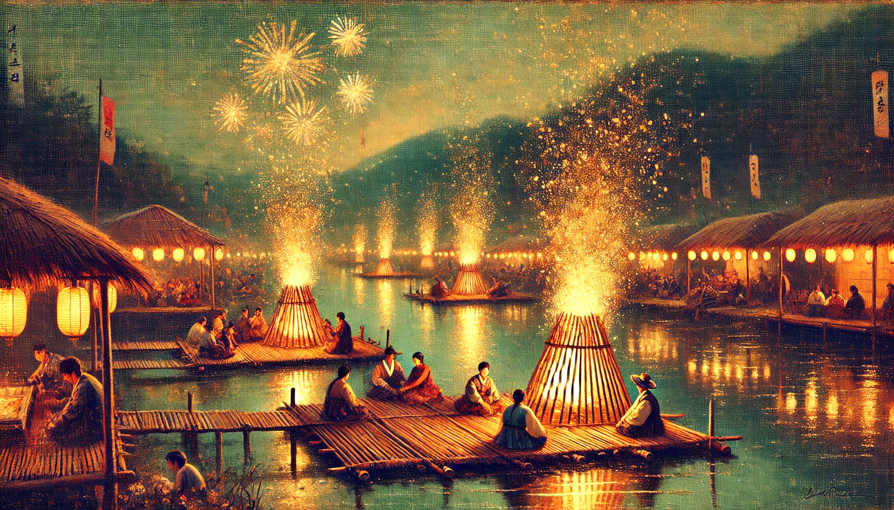 함안 낙화놀이 예약 불꽃축제