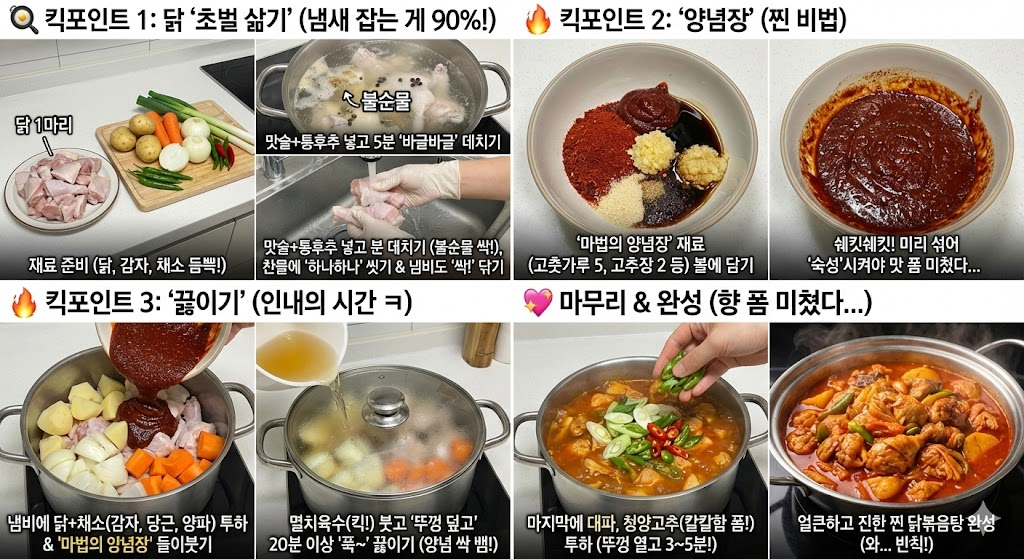 닭도리탕 황금레시피