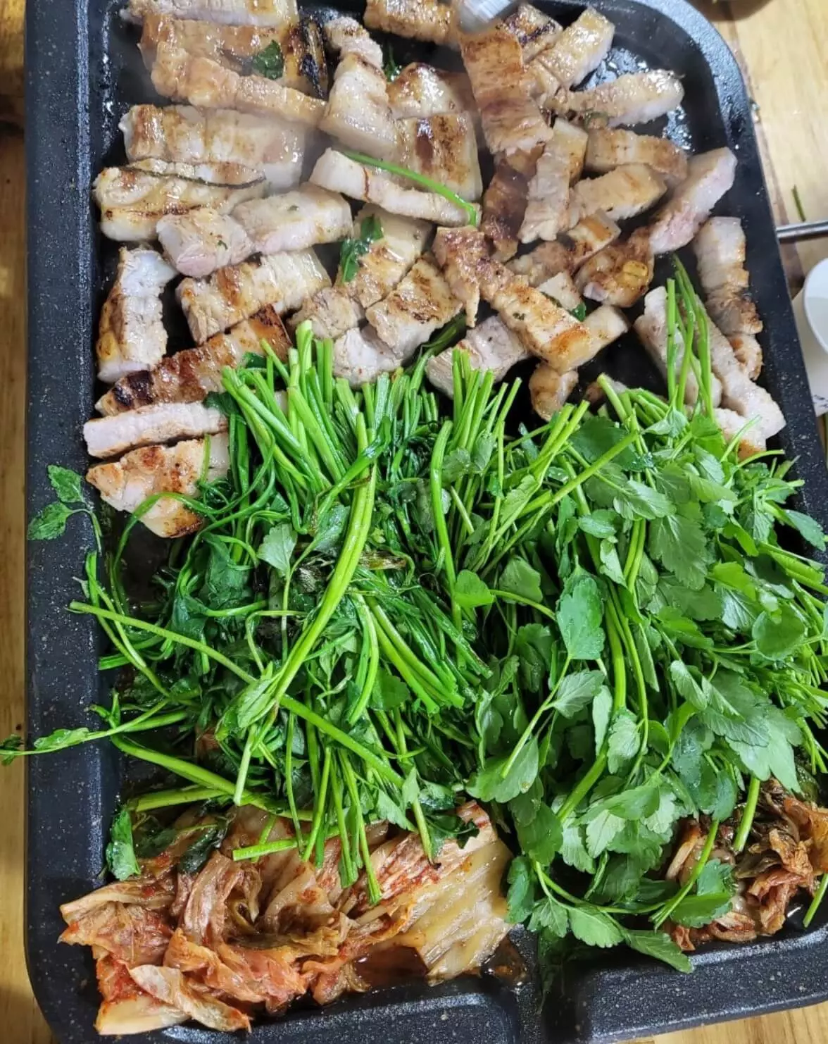 생방송-오늘-저녁-미나리-삽겹살-맛집-위치-안내