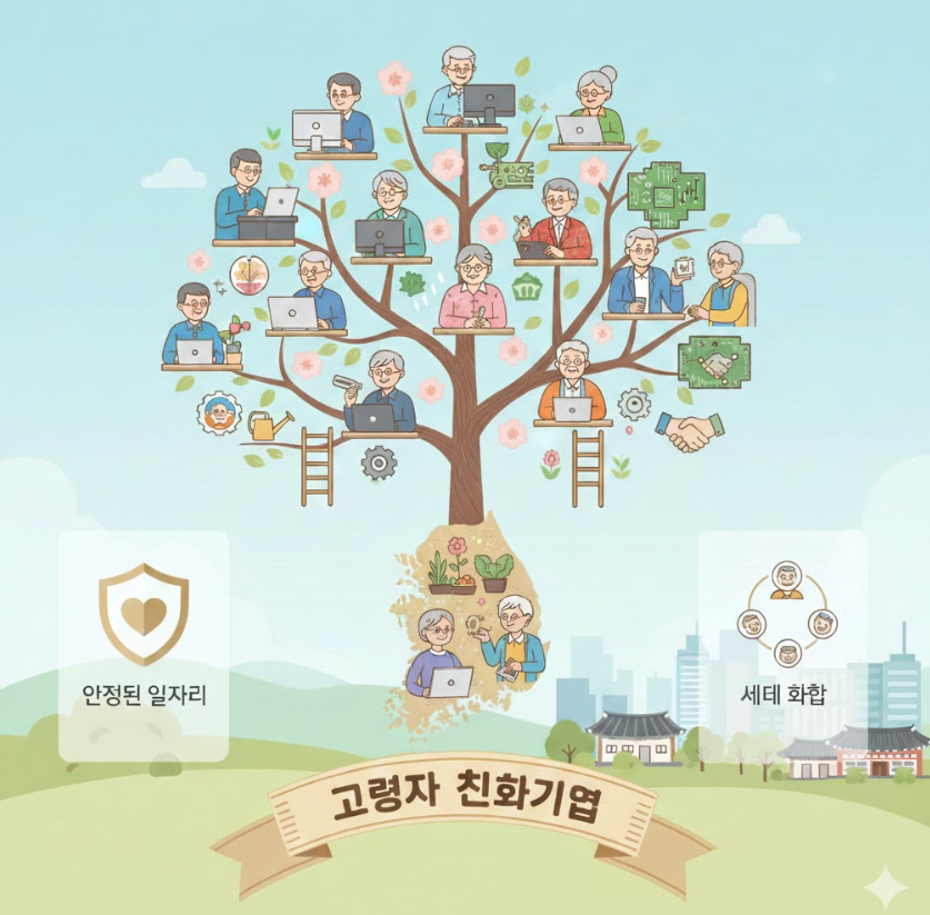 고령자 친화기업 관련 영상