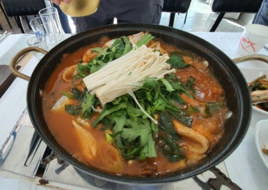 범호고향밥상 대표 메뉴