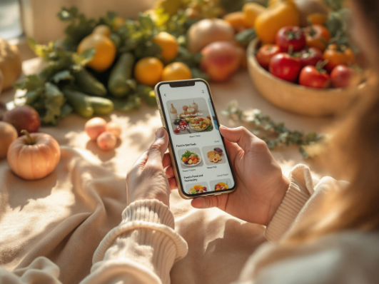 스마트폰으로 만드는 다이어트 식단 계획