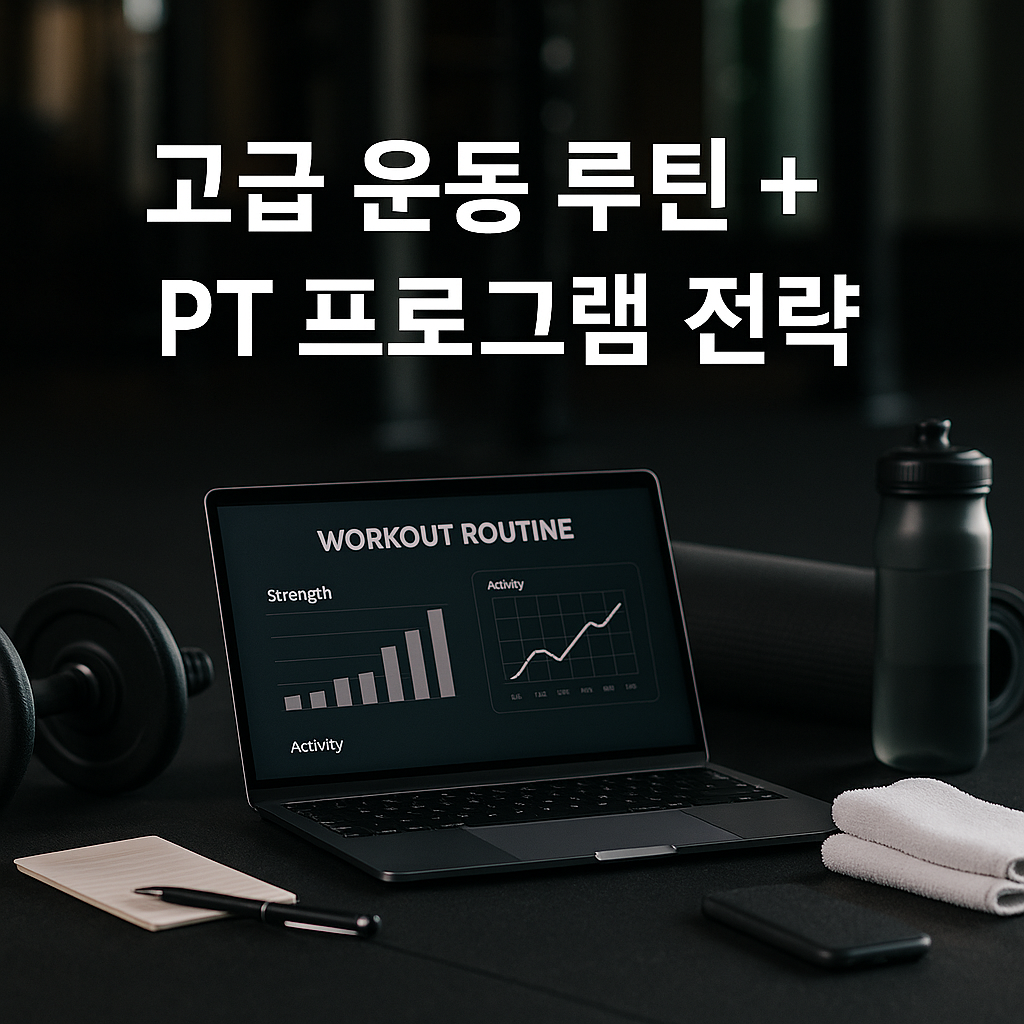 고급 운동 루틴 + PT 프로그램 전략 관련 이미지