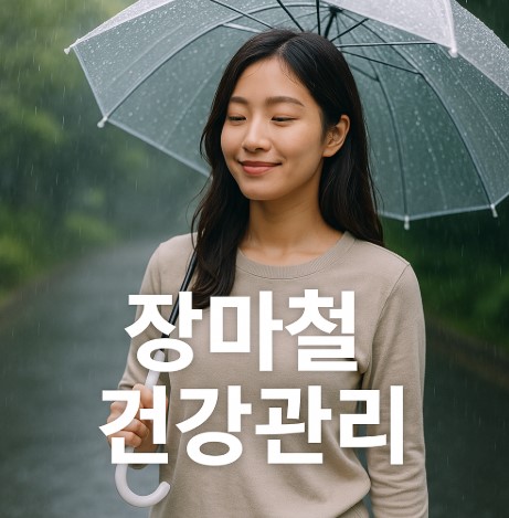 장마철의 건강학(혈압변화, 습도영향, 예방법)