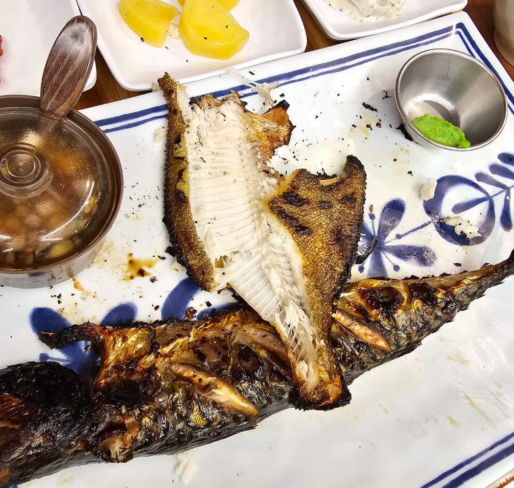 2종류의 생선구이