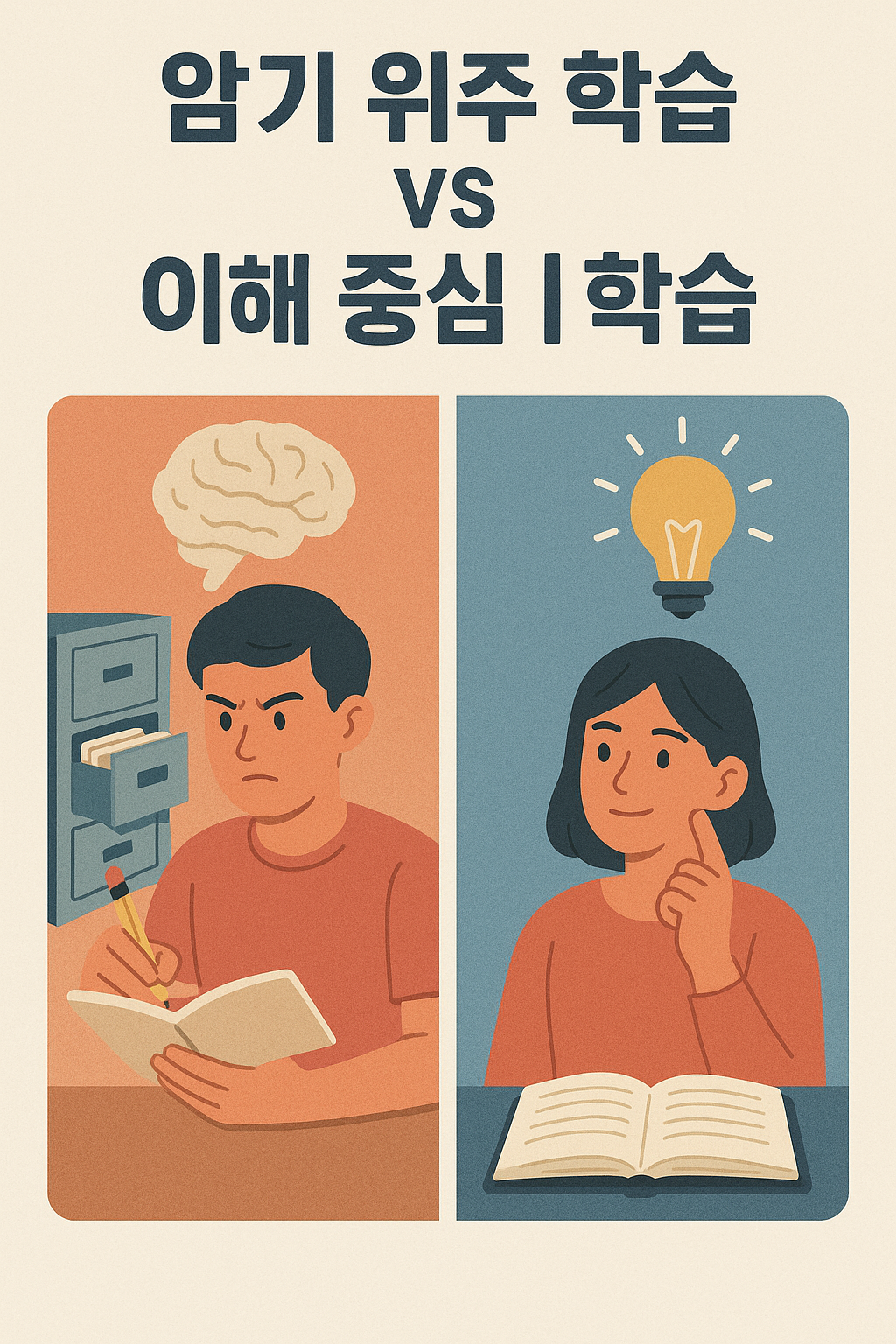 암기위주학습과 이해중심학습