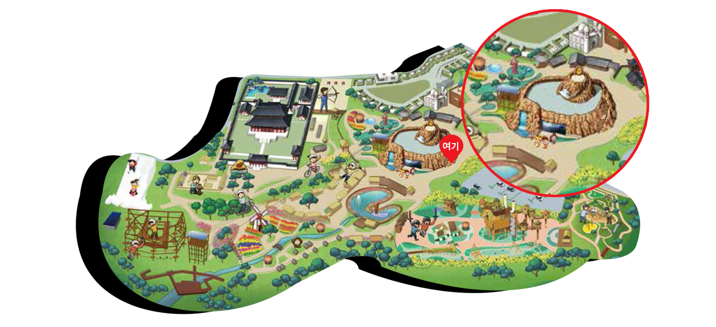 페인터즈 가야왕국 공연 위치