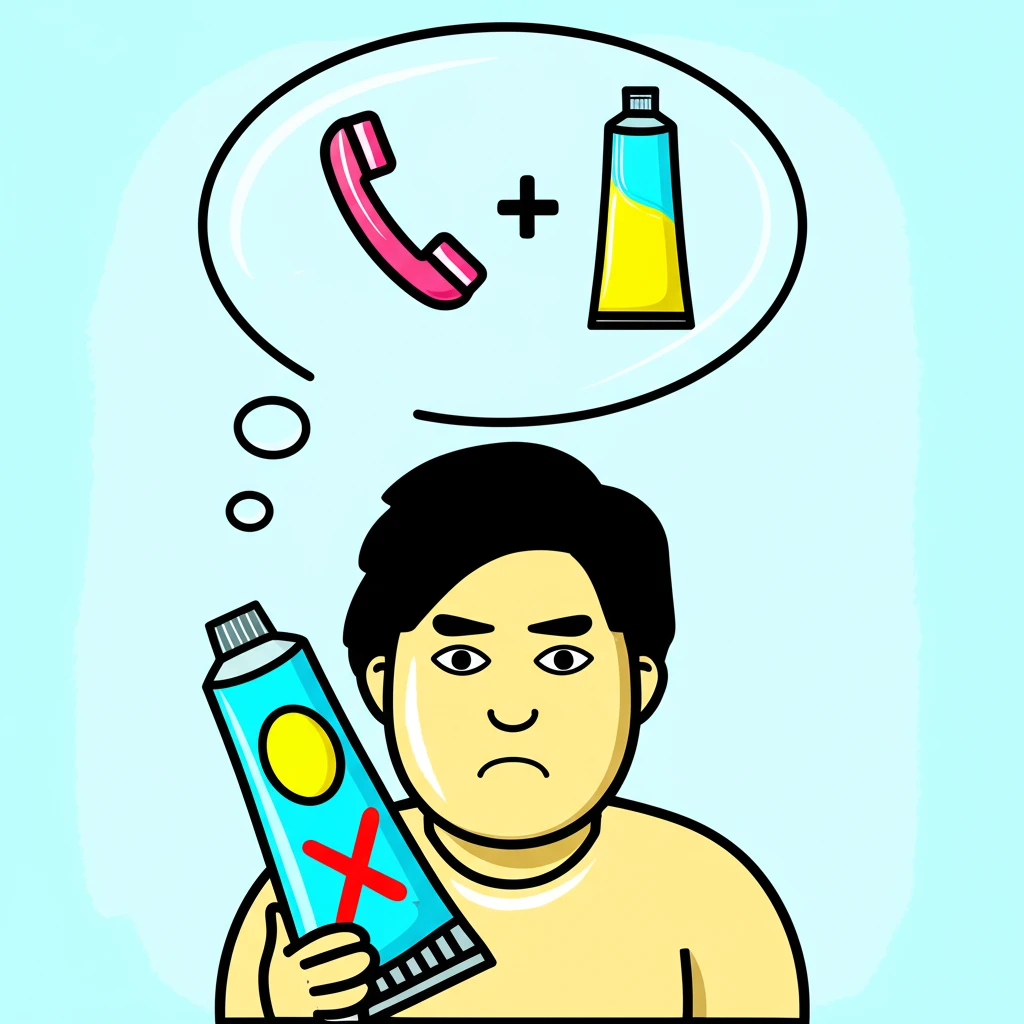 2080 치약 안전 확인을 위한 제조..