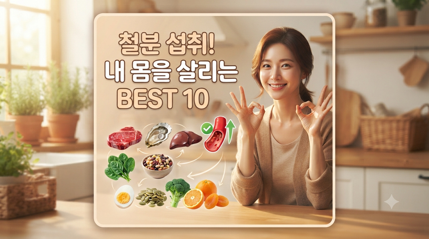 철분 많은 음식