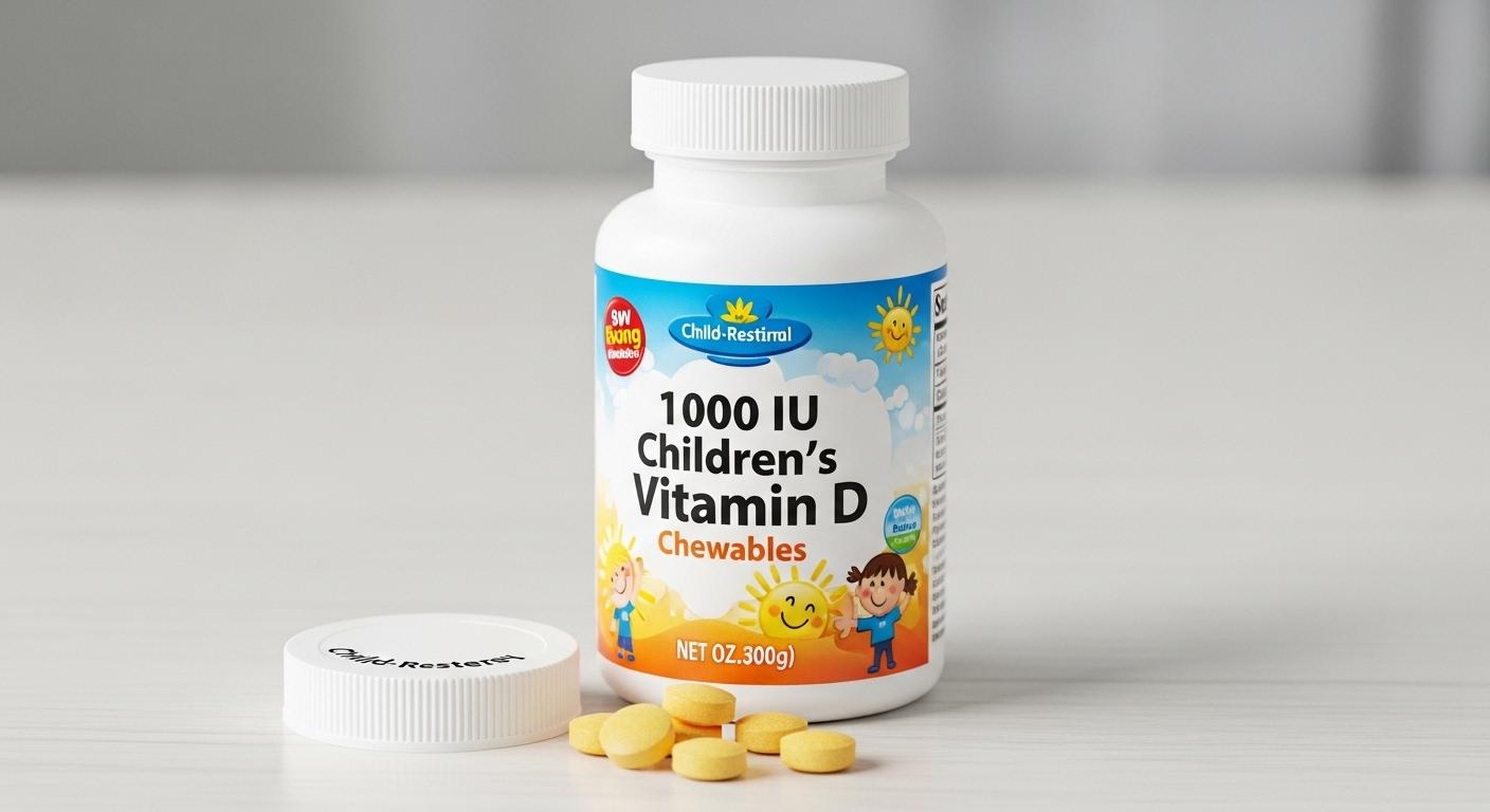 어린이비타민d 츄어블 1000IU