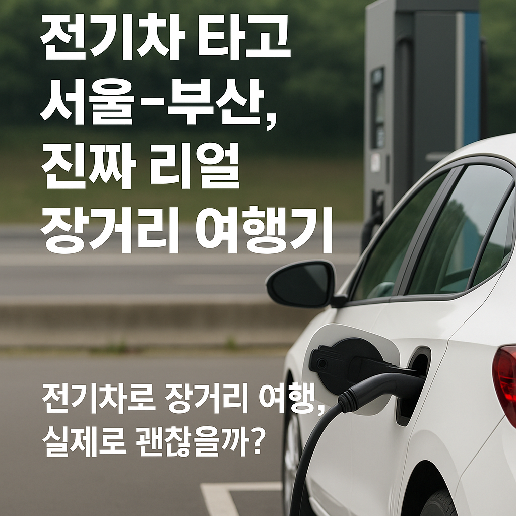 전기차 타고 서울~부산, 진짜 리얼 장거리 여행기