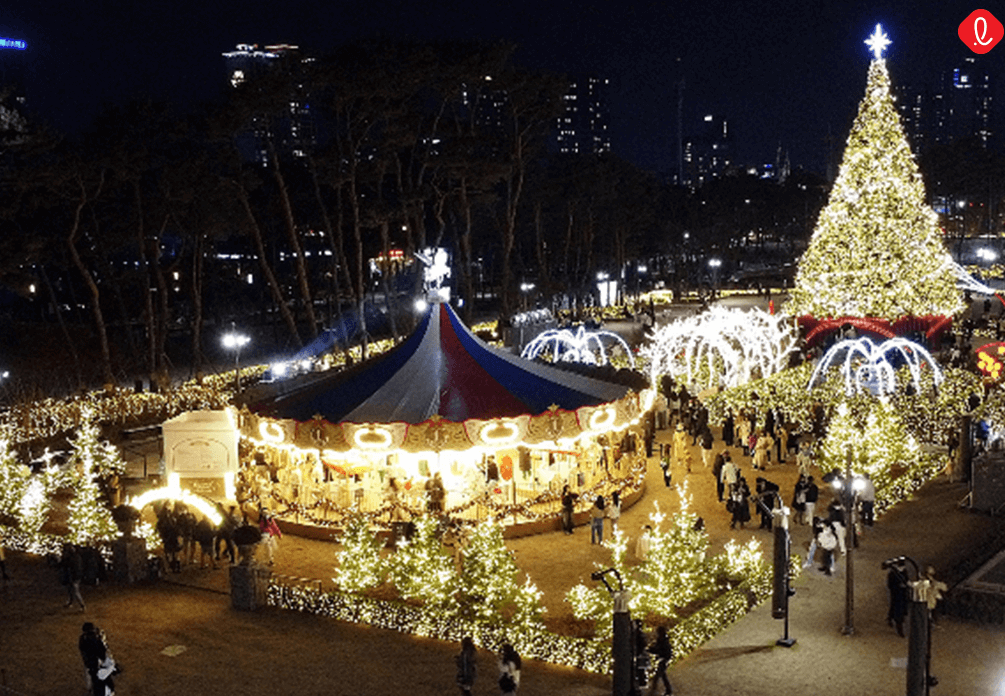 롯데월드몰-크리스마스마켓