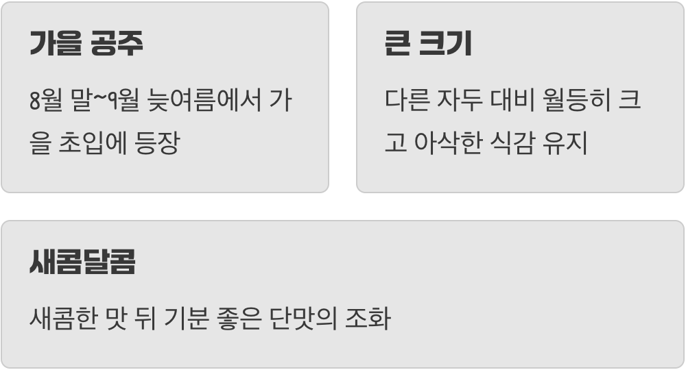 자두의 왕, ‘추희’를 아시나요?