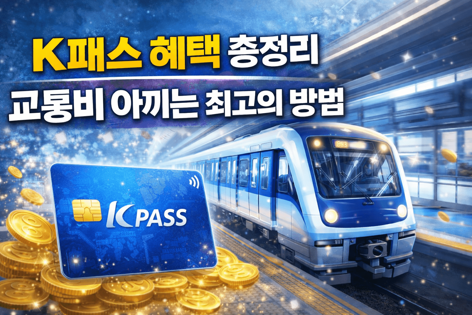 K패스 혜택 총정리! 교통비 아끼는 최고의 방법 썸네일