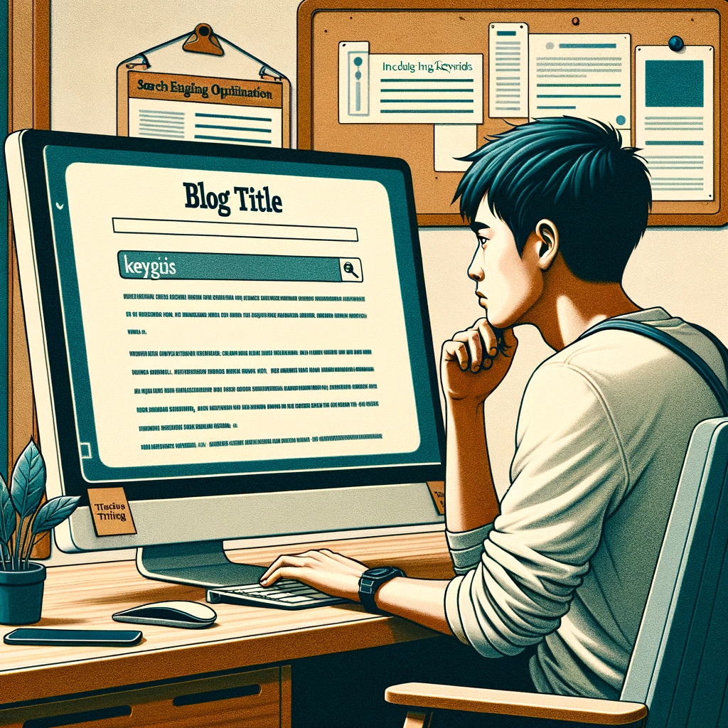 SEO와 블로그 글쓰기: 검색 엔진 가시성을 향상시키는 효과적인 글쓰기 방법 - 2. 제목 작성