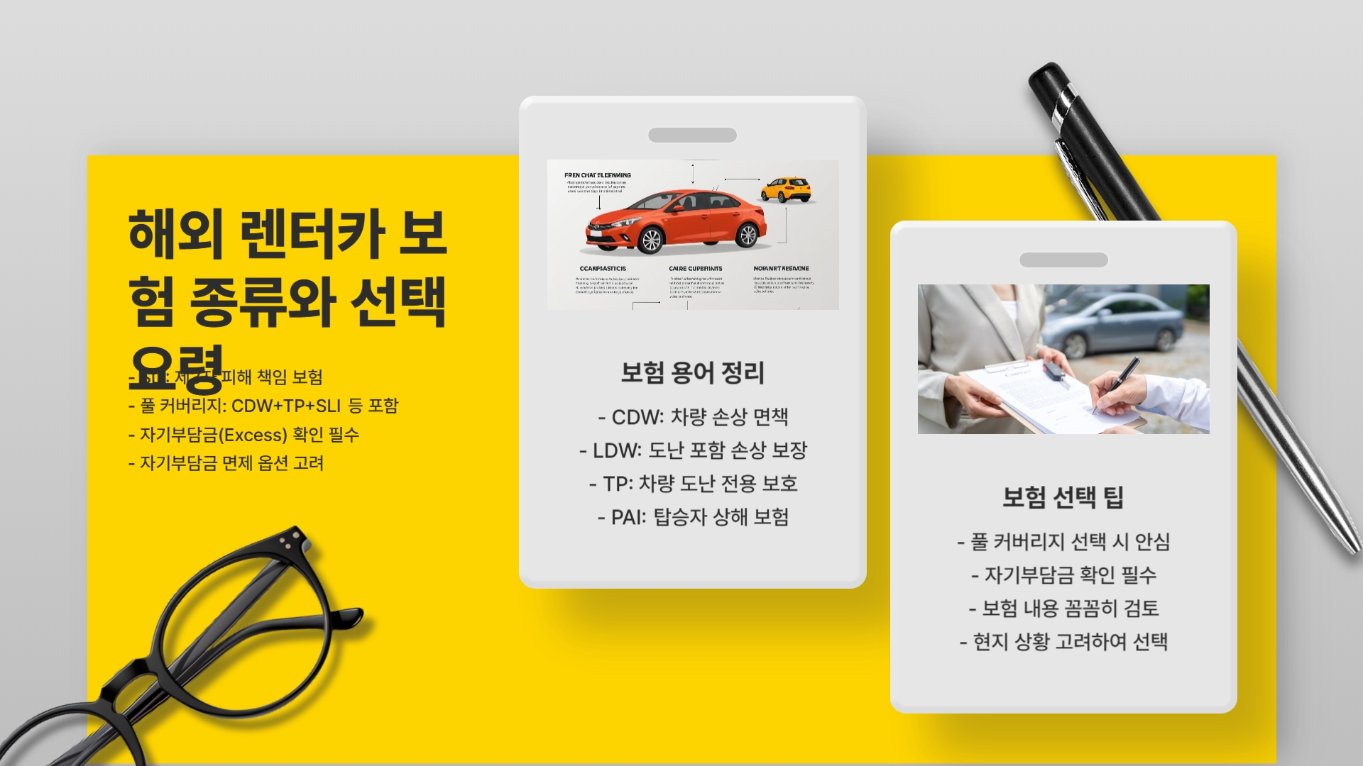 처음 해보는 해외 렌터카, 이 글 하나로 끝낸다 대여부터 반납까지 A to Z