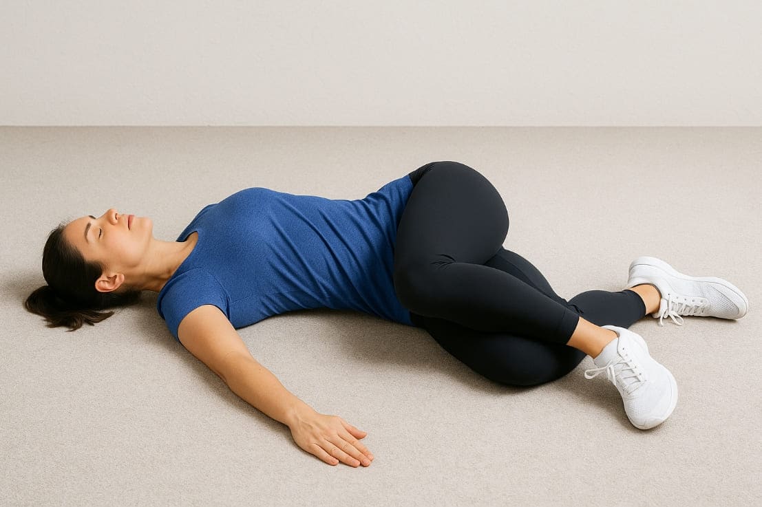 누워서-하는-몸통-비틀기