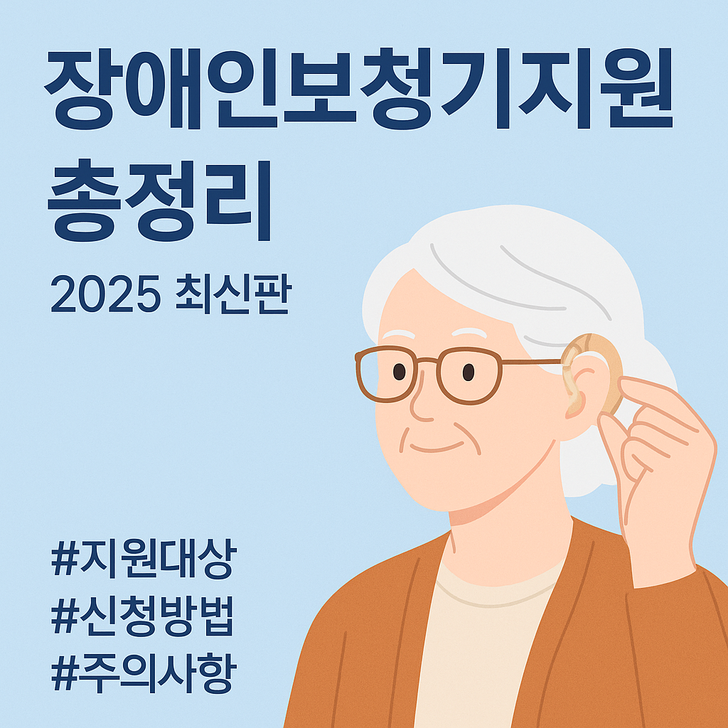 장애인보청기지원