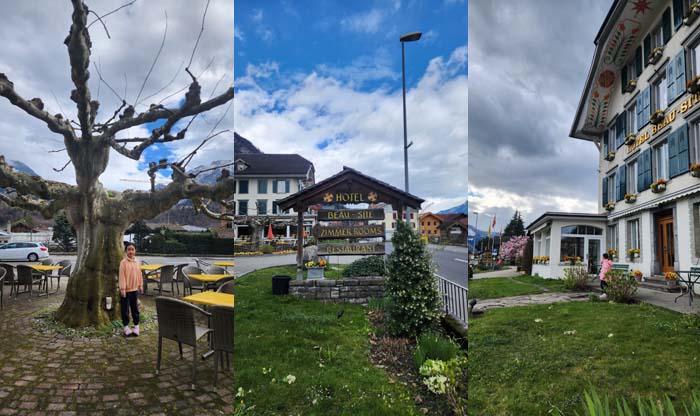 Hotel Beausite Interlaken 풍경