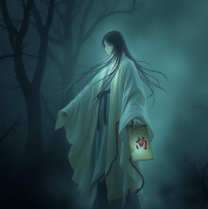 향호지귀신그림