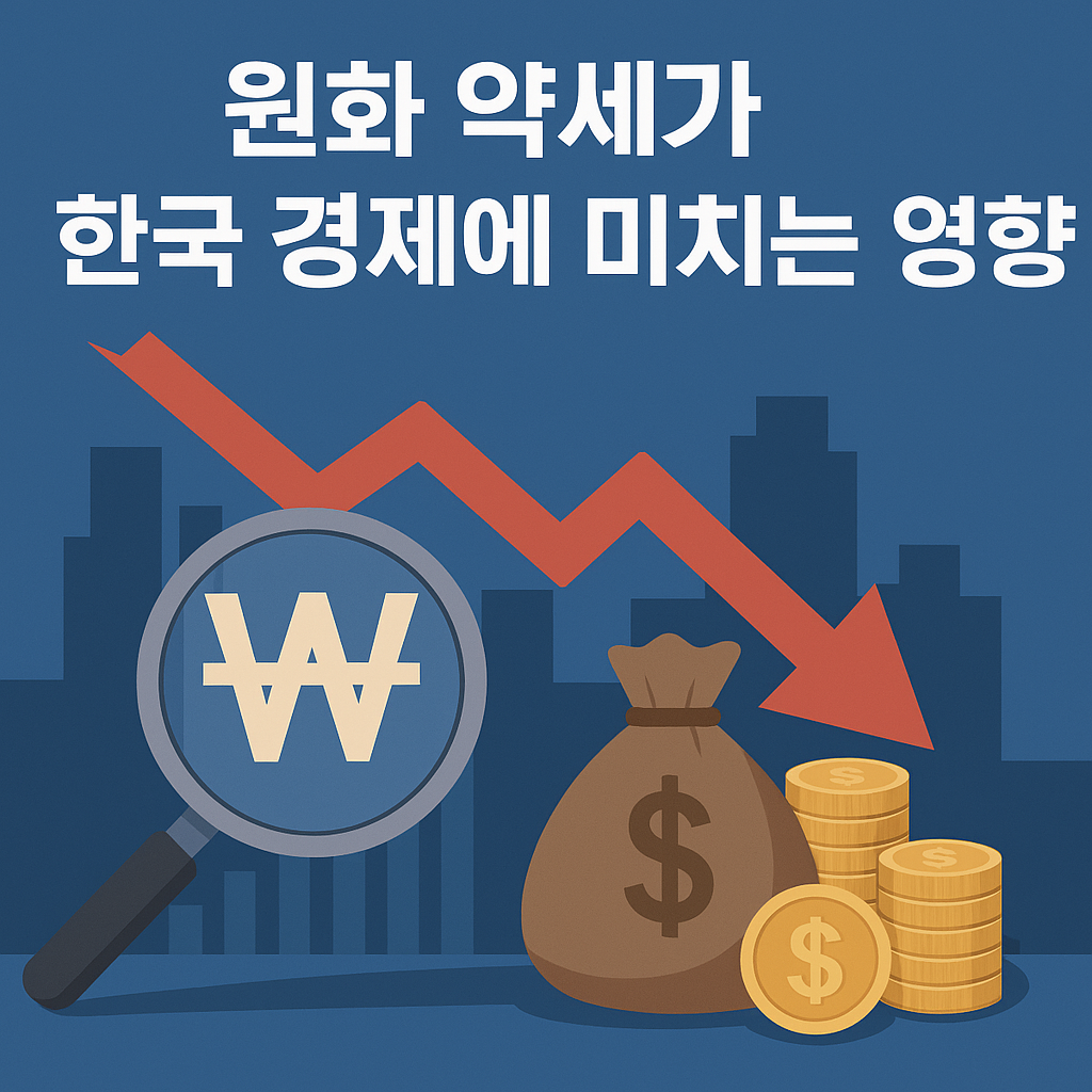 원화 약세가 계속되면 한국 경제에 어떤 영향이 있을까