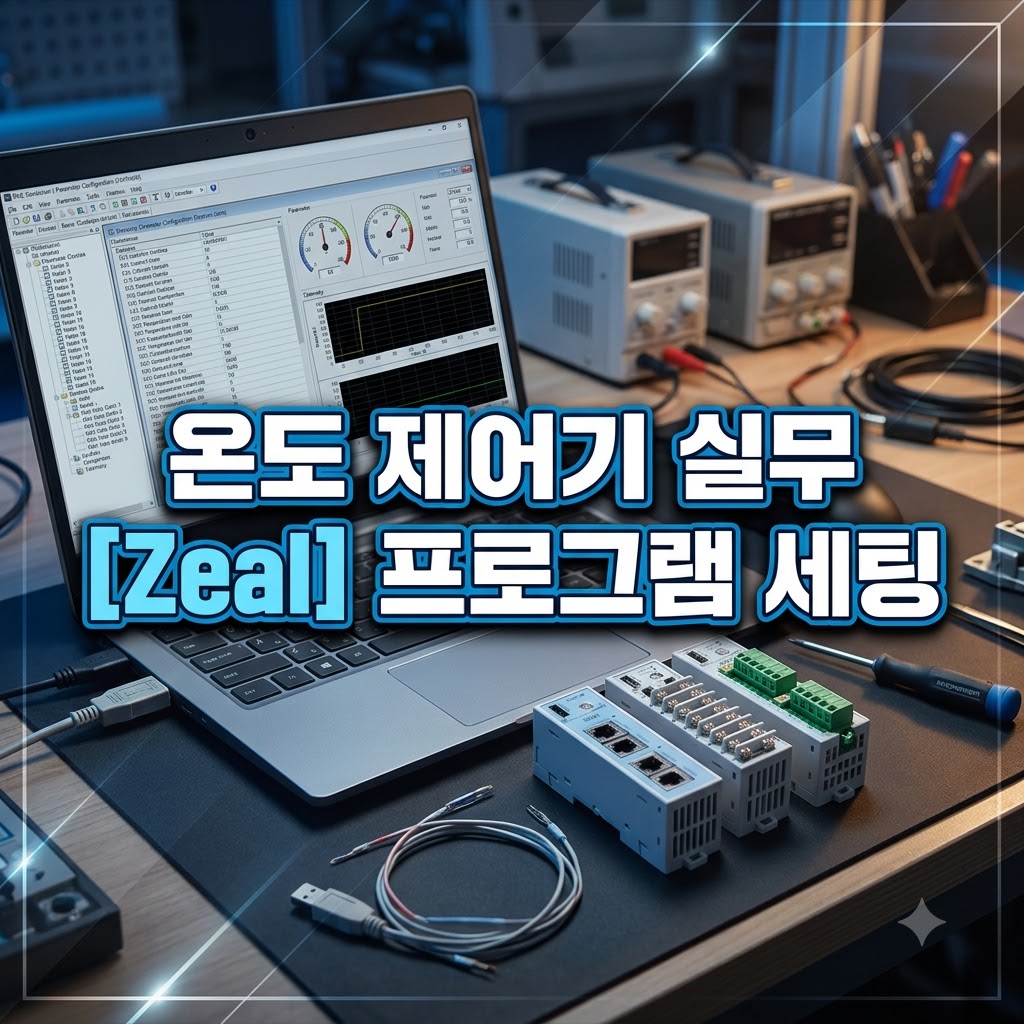 온도 제어기 SRZ Unit 세팅 툴: Zeal 프로그램 사용법