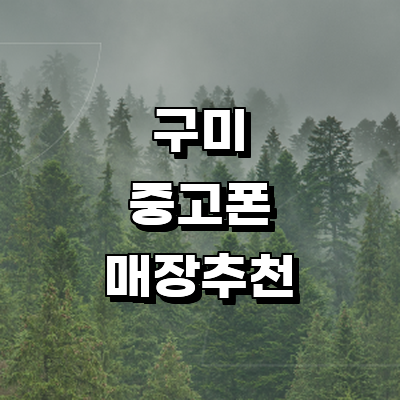 구미시 중고폰