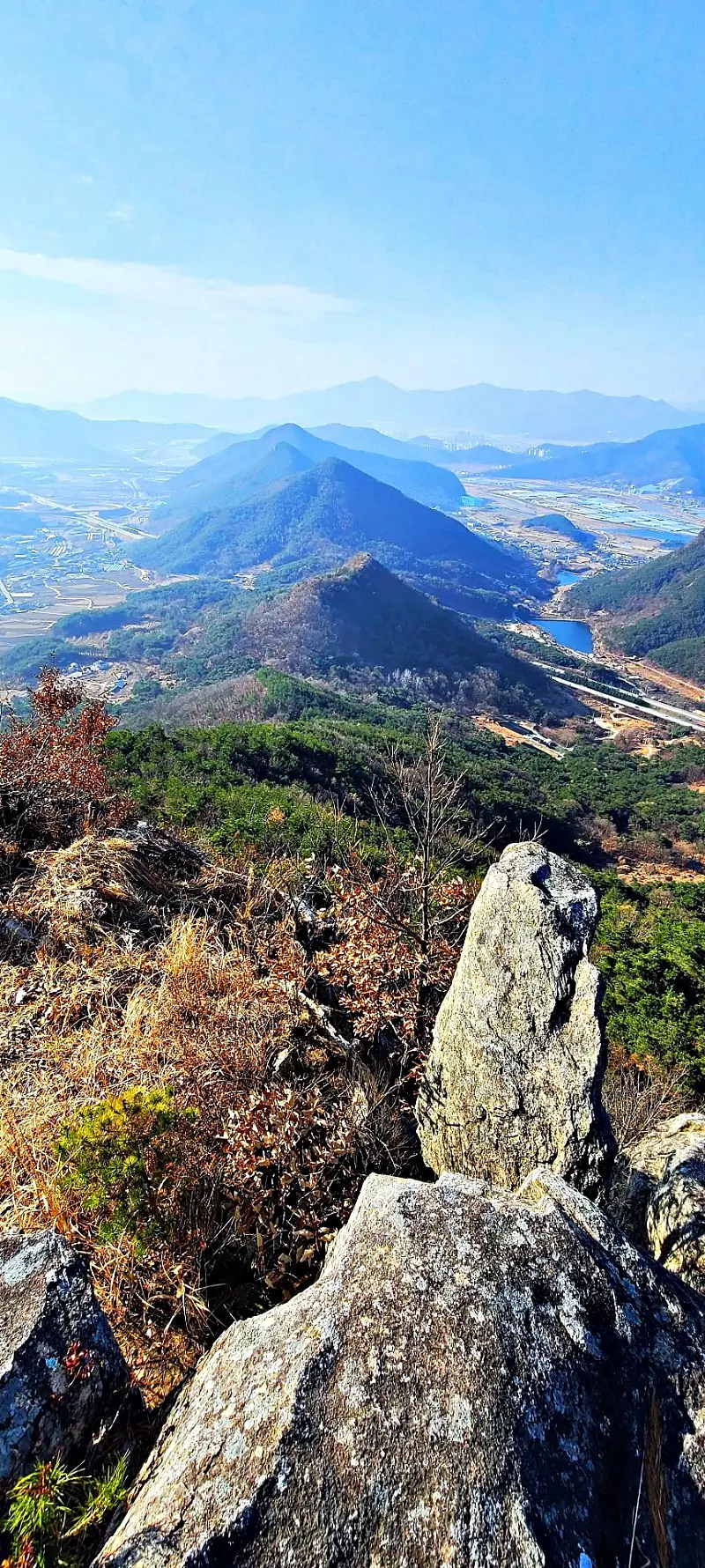 밀양 보담산 낙화산 중산