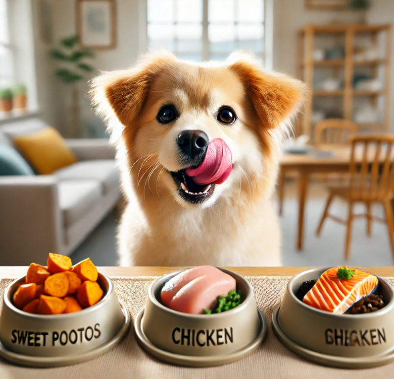 반려견을 위한 천연 간식 레시피 관련 사진