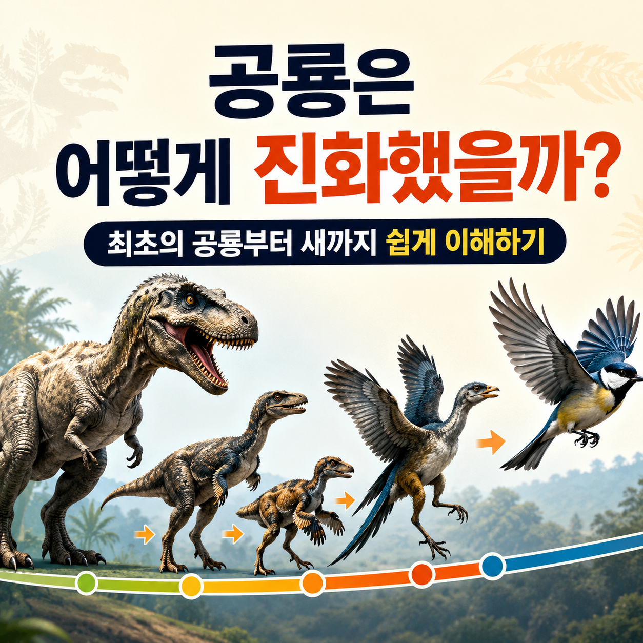 공룡은 어떻게 진화했을까