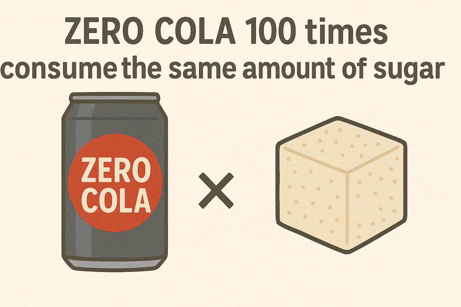 제로콜라 설탕량