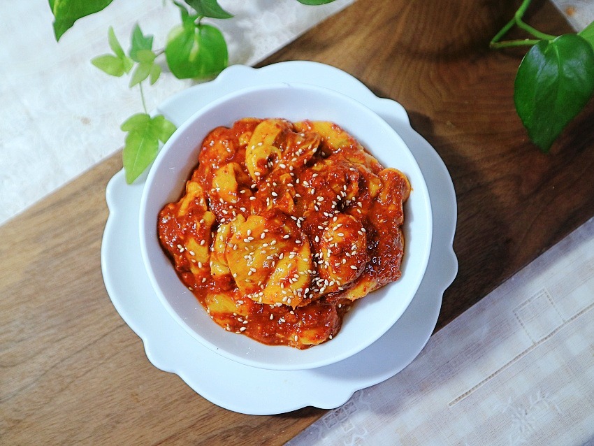멍게 무침