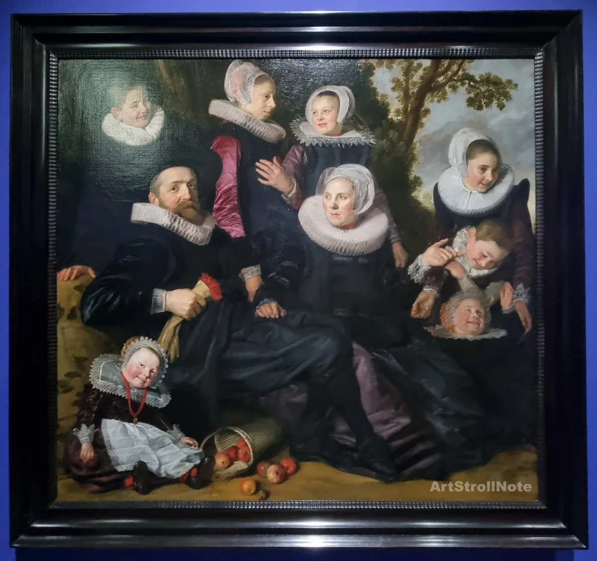 Frans Hals-Van Campen Family Portrait in a Landscape-ArtStrollNote