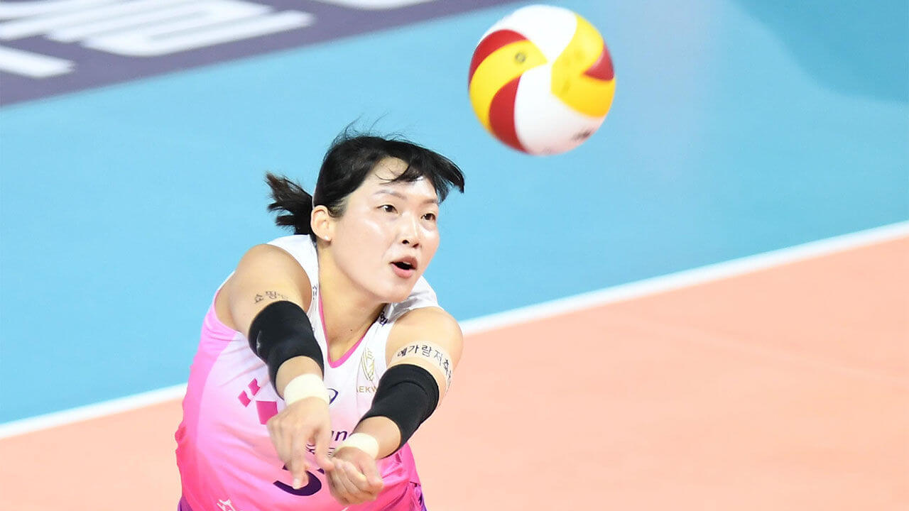 인천 흥국생명 리베로 김해란 은퇴식