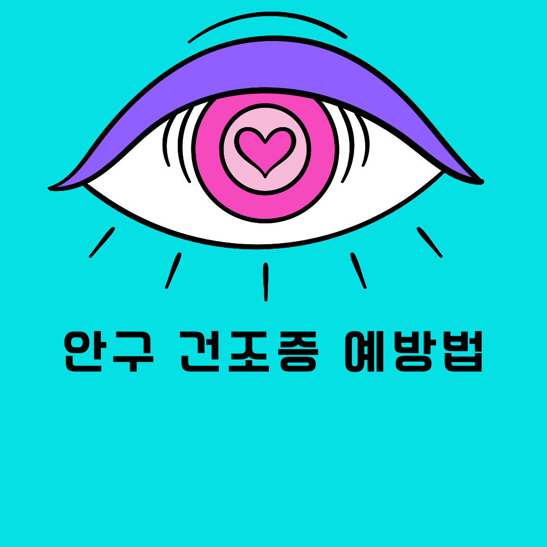 안구 건조증 예방법 건조한 눈에 생기를 불어넣는 완벽 가이드