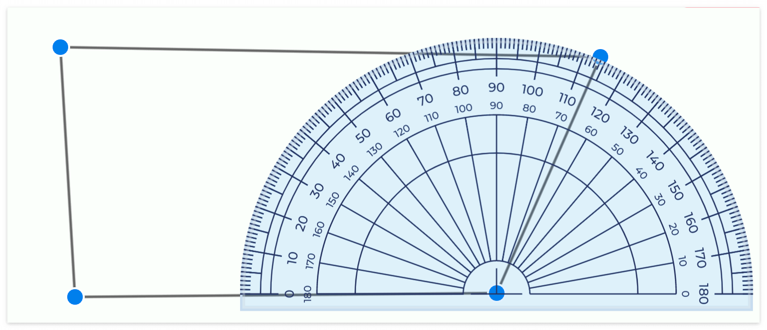 수학탐험대 각도기 학습