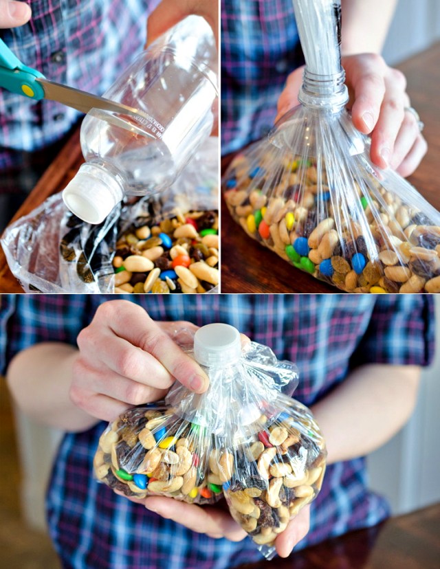 음식 밀봉 우유통 재활용 페트병 활용법 공예, 생활 팁줌 매일꿀정보