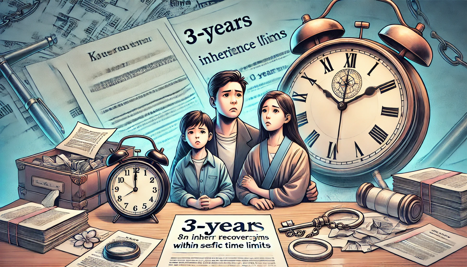 상속 관련 법률 용어 설명 이미지