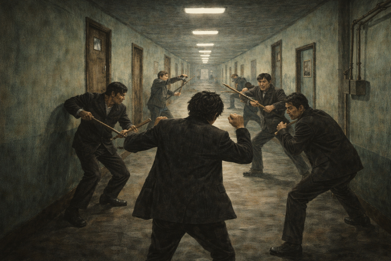 <올드보이> 복도·밀실 공간이 폭력의 방향성을 규정한 방식