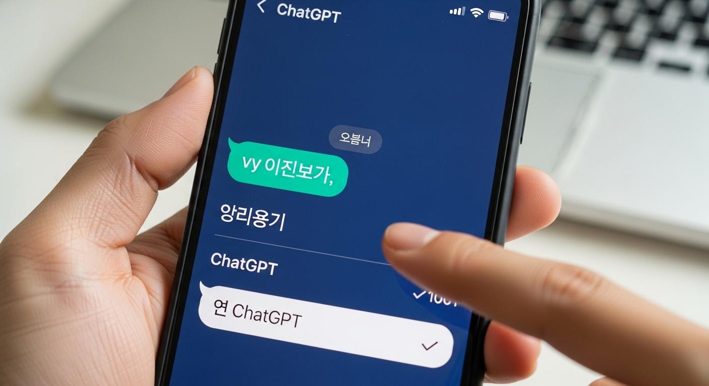 챗지피티 한글 오타