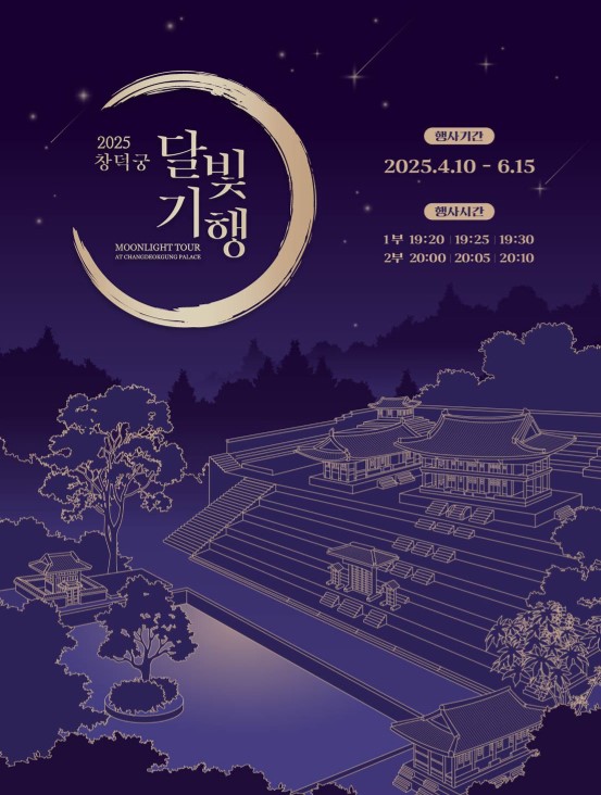 2025 상반기 창덕궁 달빛기행 예매권 추첨 응모 바로가기