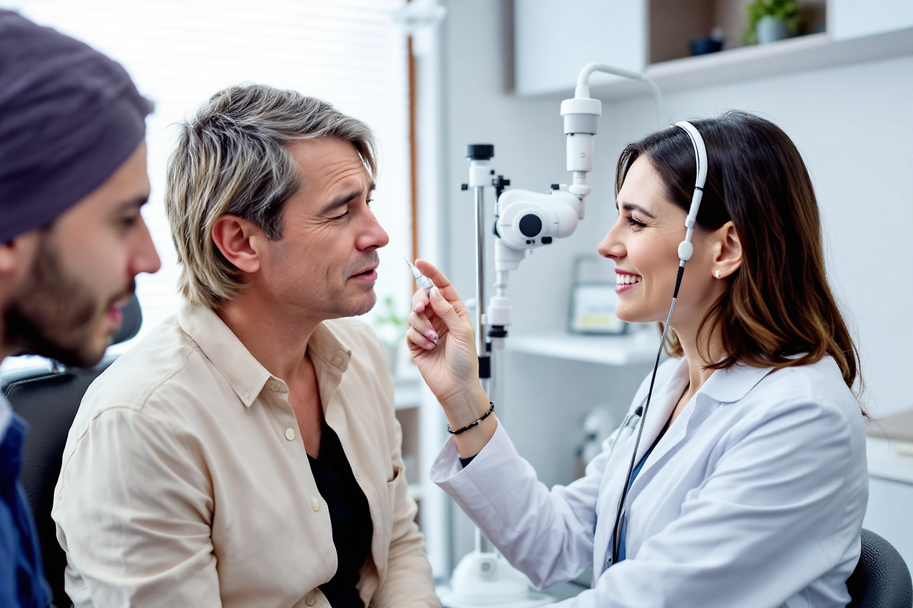 검사시 불편 한가요?