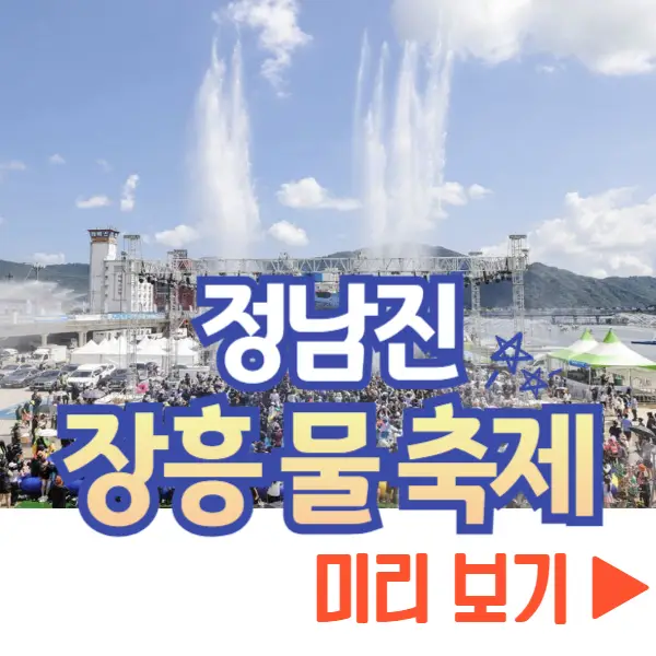 장흥 물축제