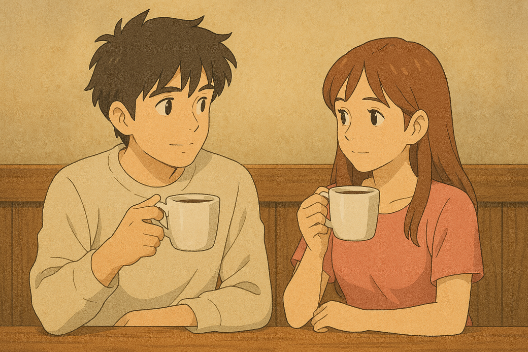 지브리 스타일 프사