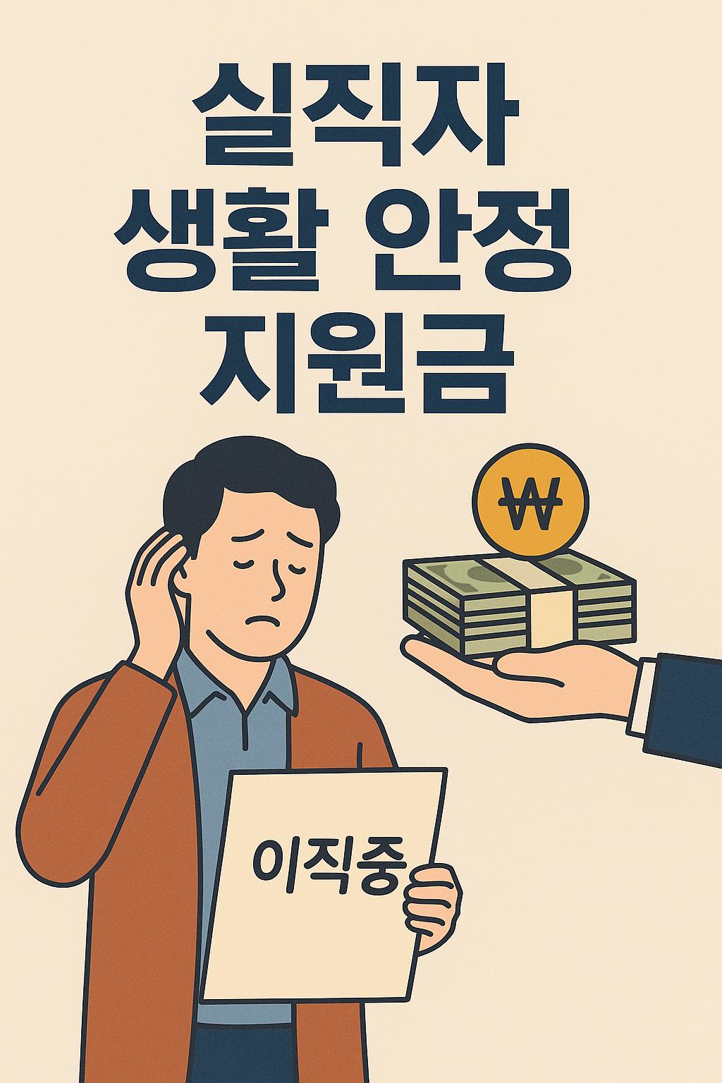 실직자 생활 안정 지원금