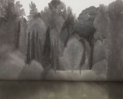 Cooks River. 화선지에 수묵채색